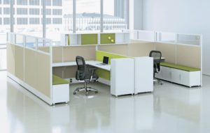 ASI Divi Cubicle Green